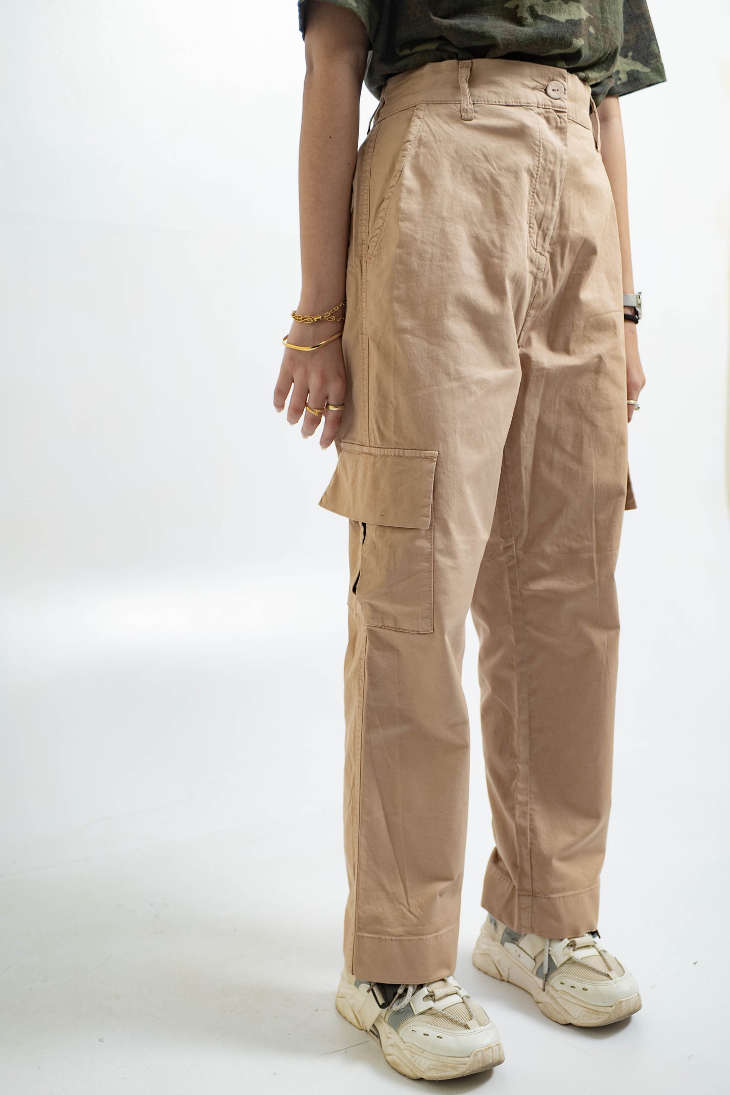Markup Beige Cargo pants