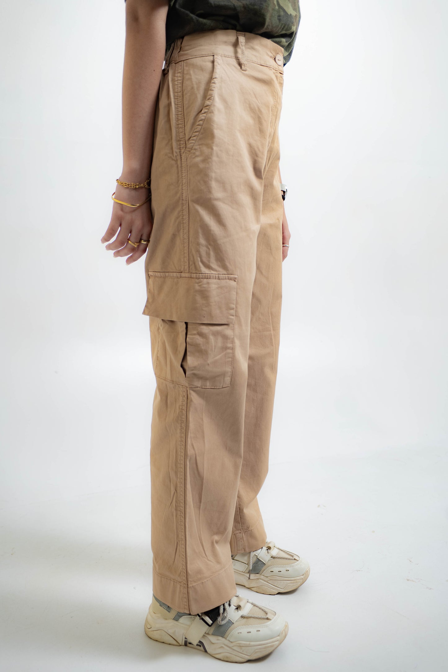 Markup Beige Cargo pants