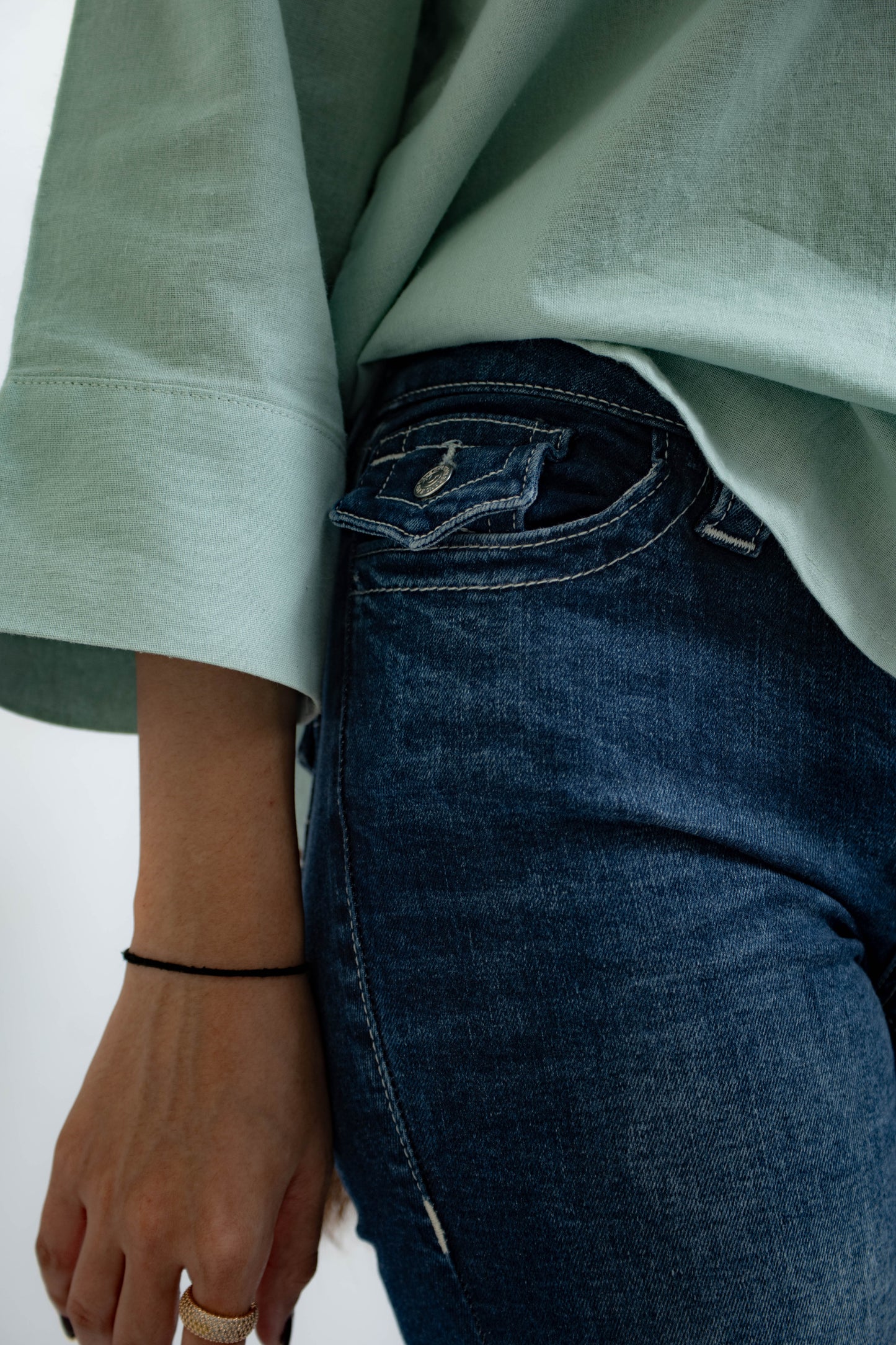 True Religion Dark Blue Bootcut Flare jeans
