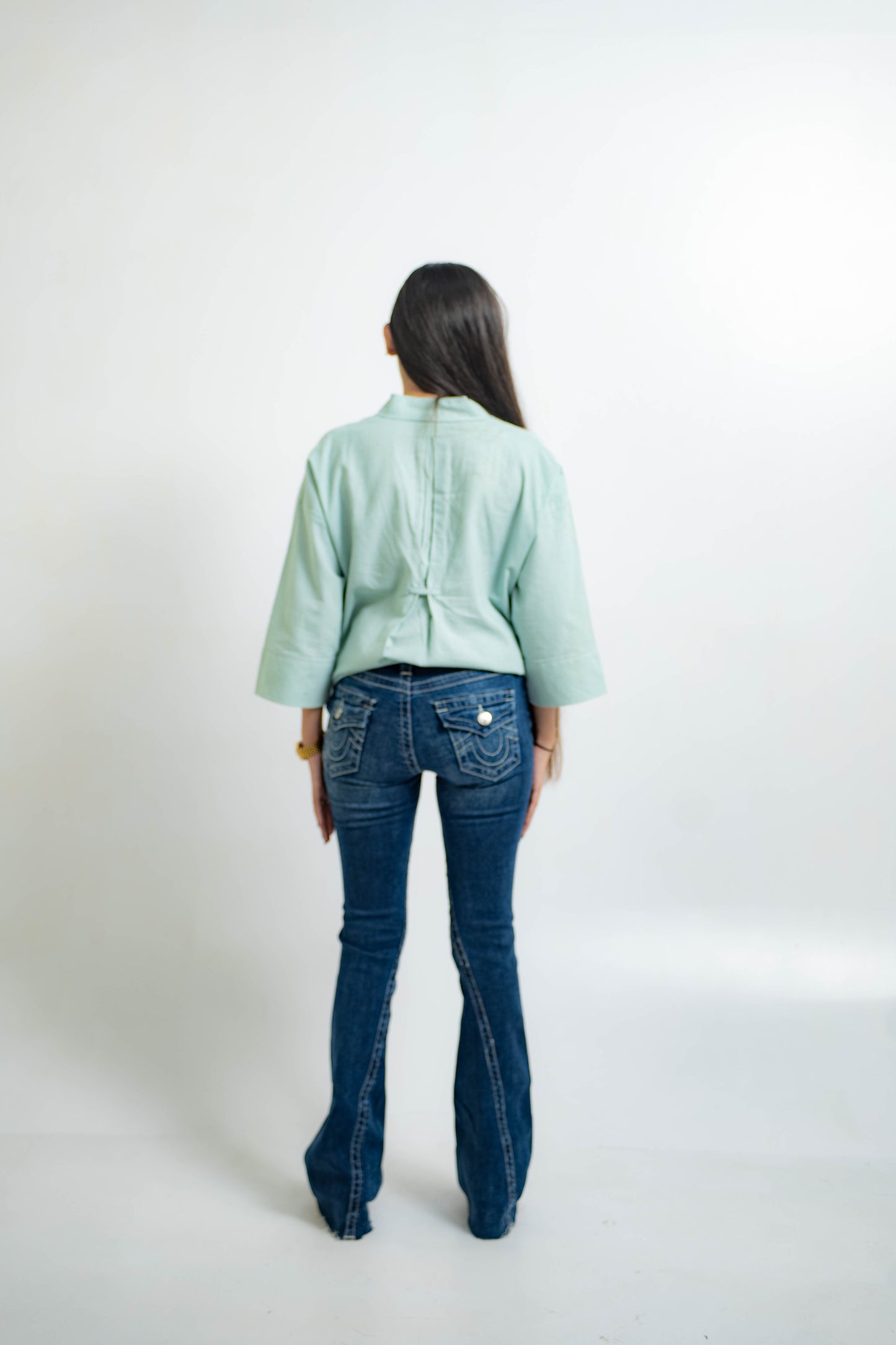 True Religion Dark Blue Bootcut Flare jeans