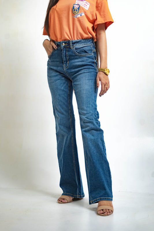 Denim 365 Dark Blue Bootcut