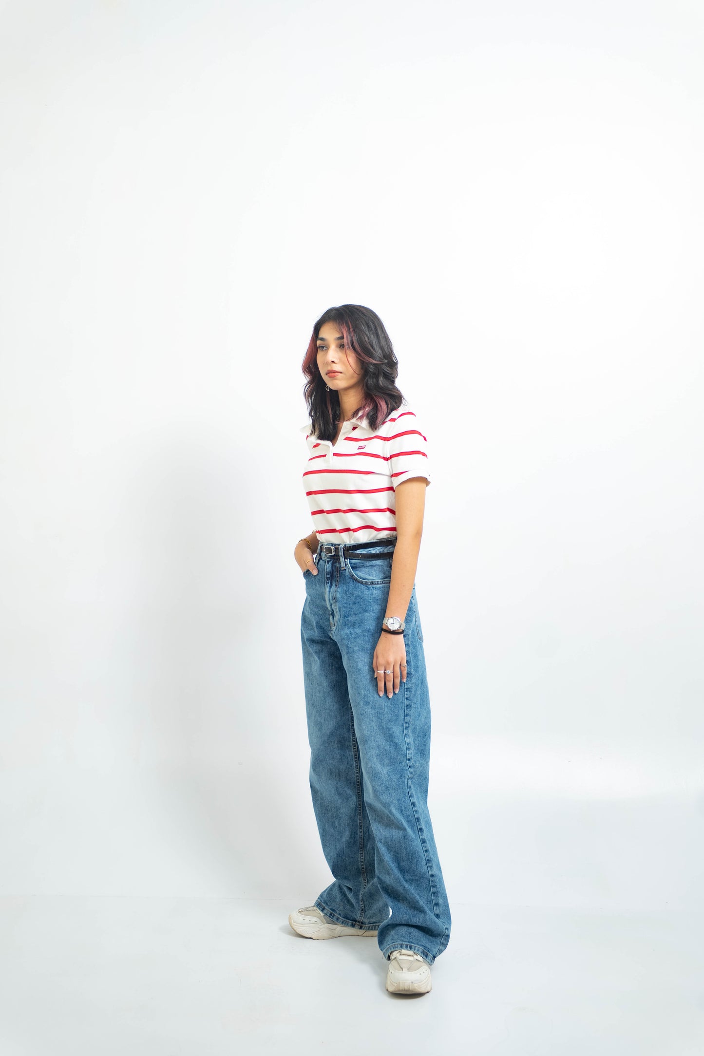 Denim 365 wide leg- Light Blue