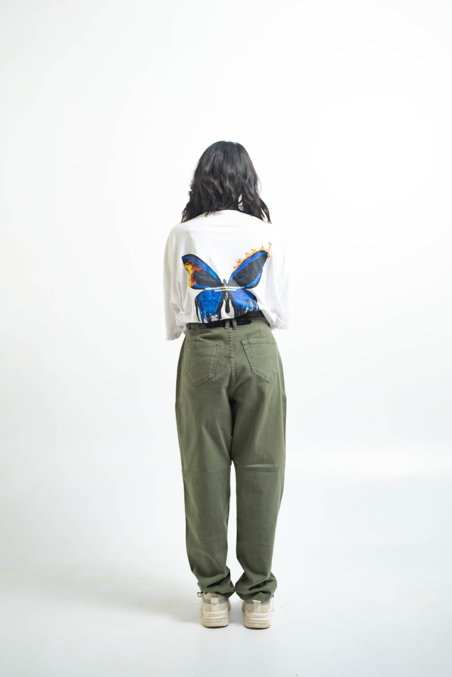 Kenzie Green Baggy jeans
