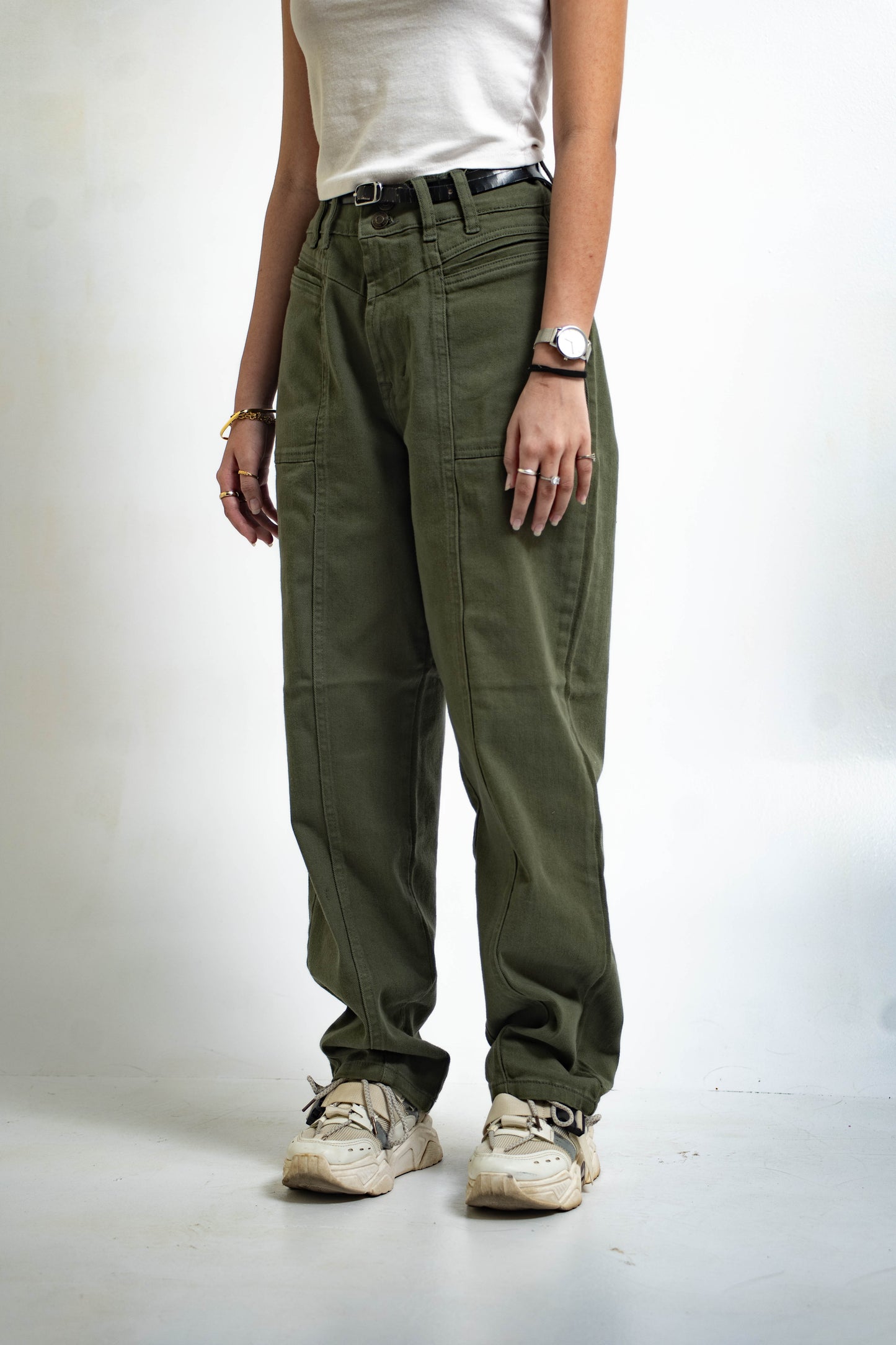 Kenzie Green Baggy jeans