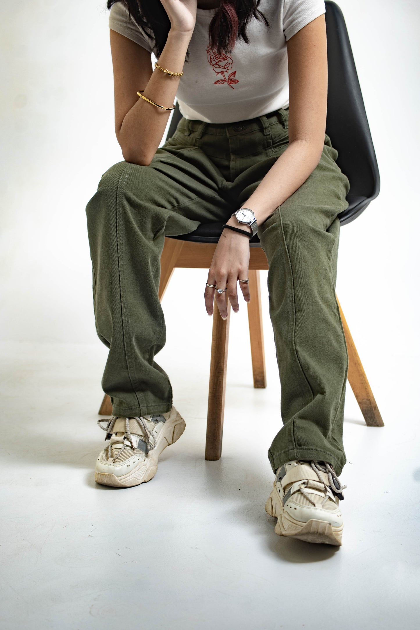 Kenzie Green Baggy jeans